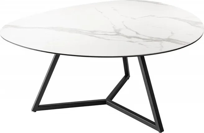 Masuta moderna Marvelous alb 90cm