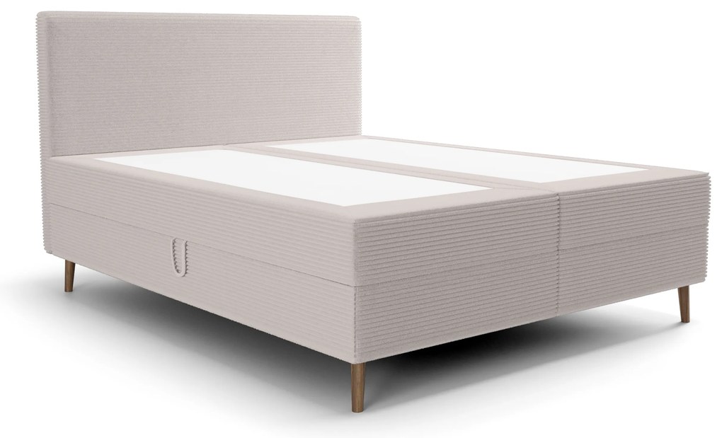 Pat de o persoană 120 cm Napoli Bonell (Alb) (cu somieră, cu sp. depozitare). 1082437