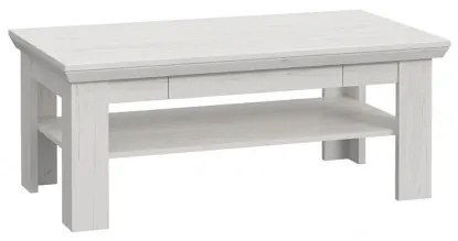 Masa cafea Encanto, 1100 x 450 x 600 mm., Pin alb