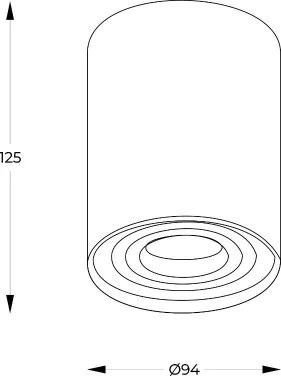 Zuma Line 89201-N - Spot LED RGBW dimmabil RONDOO 1xGU10/6W/230V negru + telecomandă
