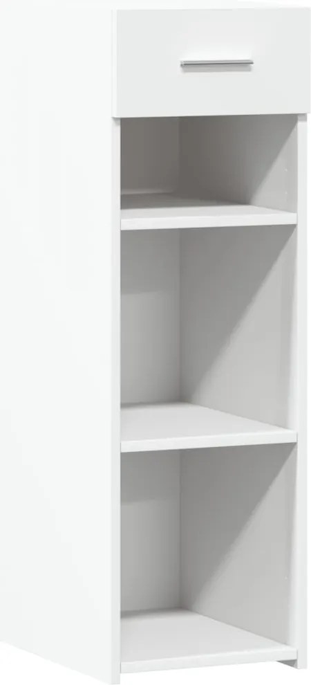 vidaXL Dulap, alb, 30x42,5x93 cm, lemn prelucrat