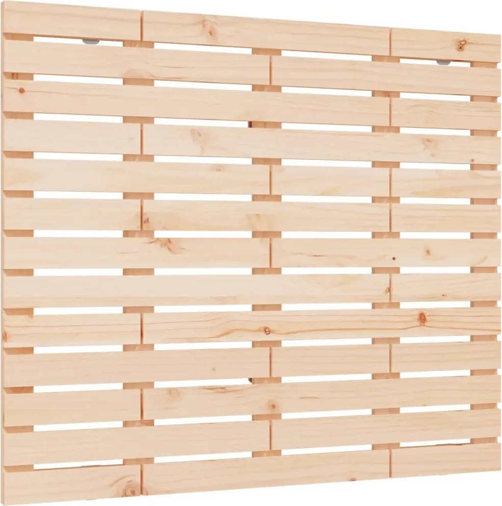 vidaXL Tăblie de pat pentru perete, 81x3x91,5 cm, lemn masiv de pin