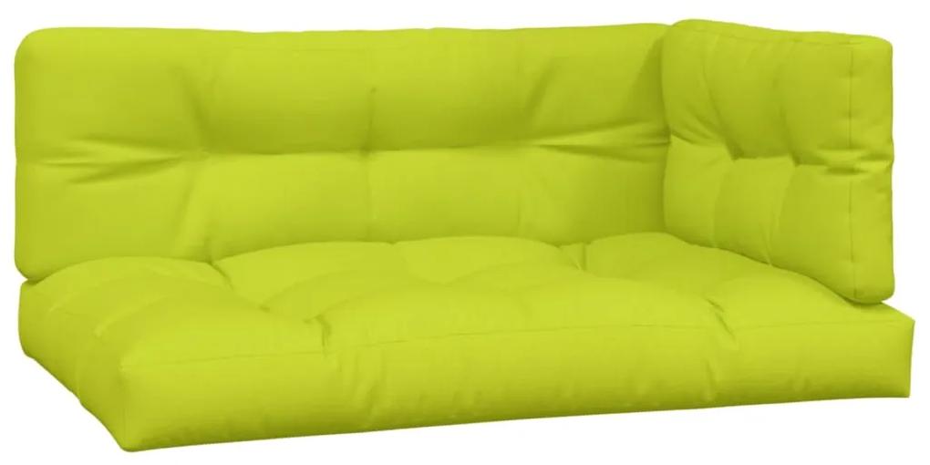 Perne pentru canapea din paleti, 3 buc., verde aprins 3, verde aprins