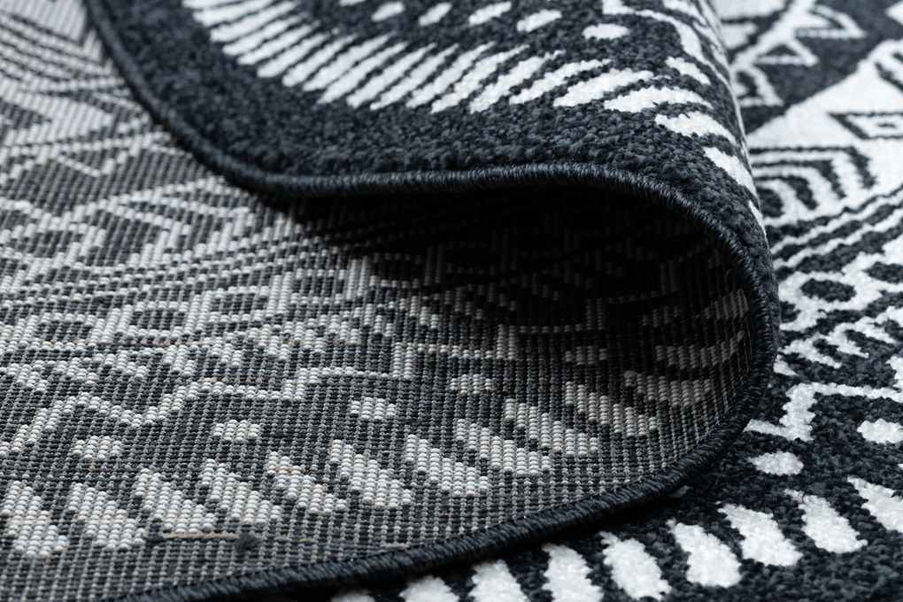 Covor FUN Napkin şerveţel cerc - fekete - SECUNDAR-COTATI PRODUSUL