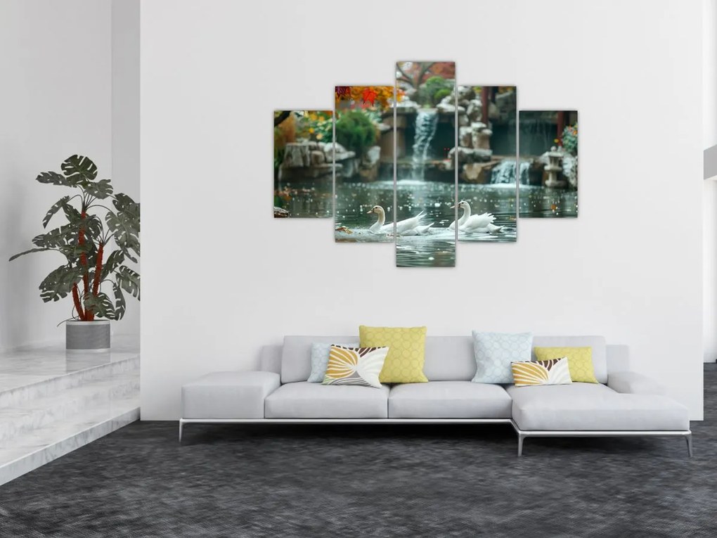 Tablou - iaz asiatic (150x105 cm)