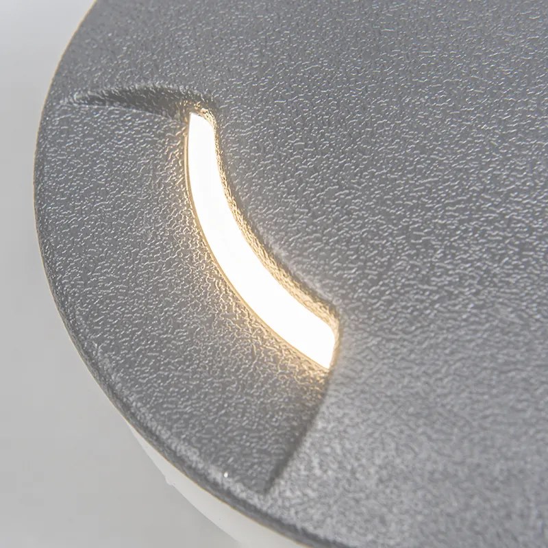 Spot modern pentru exterior, gri, cu LED inclus IP67 - Ceci 2
