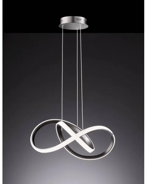 Lustră LED pe cablu dimabilă INDIGO LED/44W/230V Wofi 6134.01.88.9000