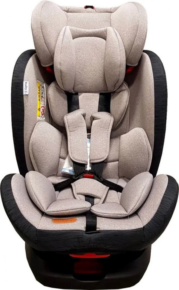 Scaun Auto cu Isofix NOVOKIDS™ Safety Seat 7000, Cu rotire 360 grade, 0-36 kg, Tetiera reglabila pe inaltime, Omologare R-129 i-Size, Transformabil