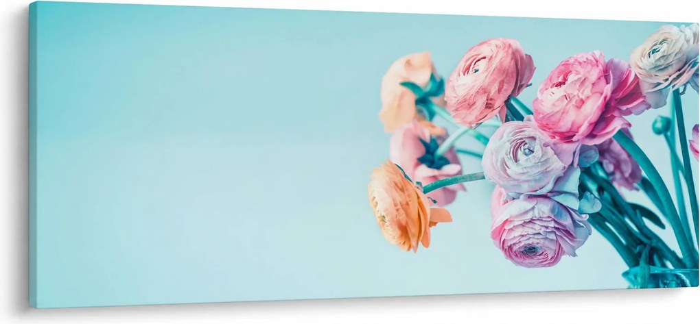 Tablou - Flori în vază (120x50 cm)