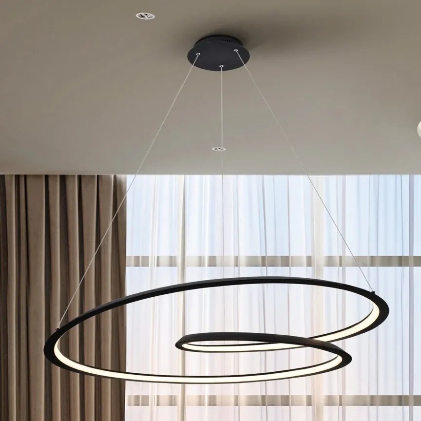 Lustra LED design XL ultra-modern Looping 97cm