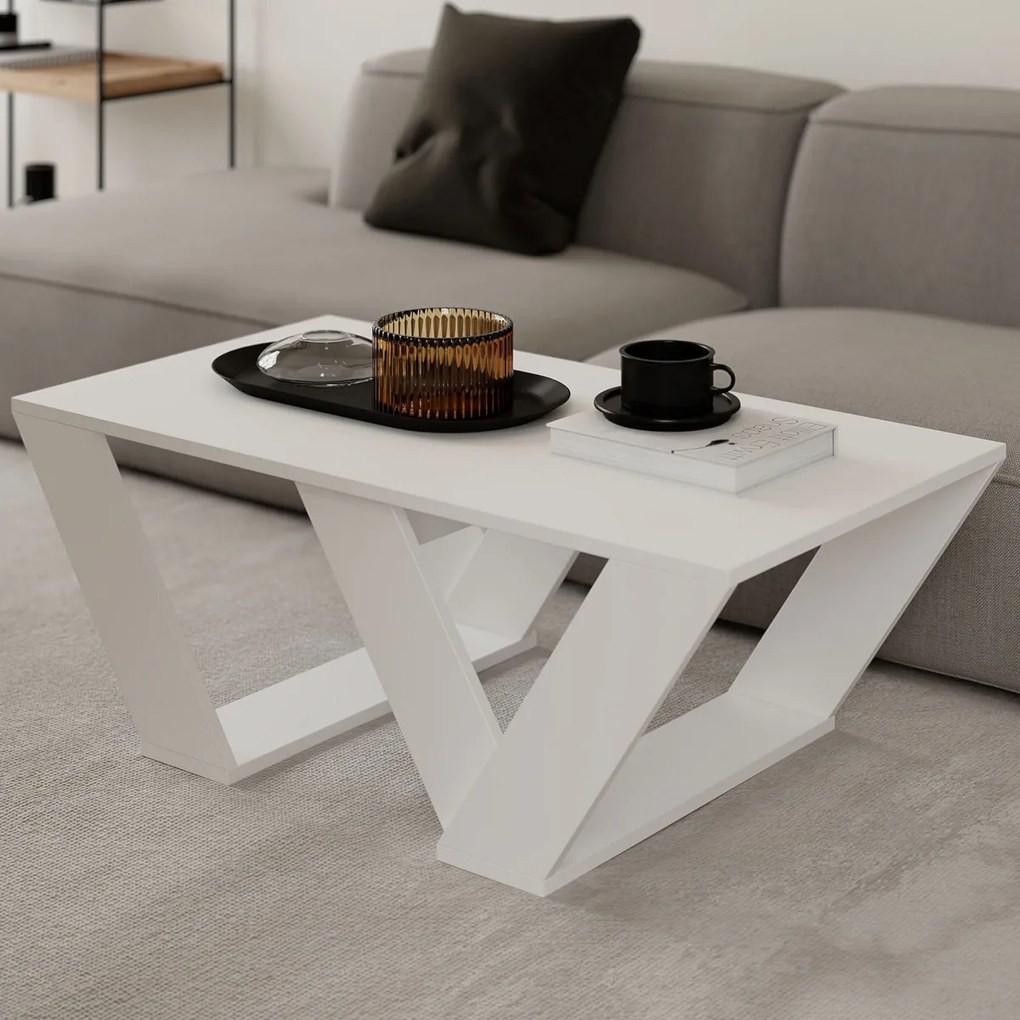 Măsuță de conferință Pipra White