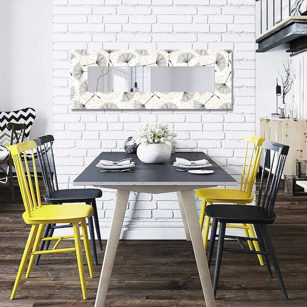 Oglindă de perete cu ramă din lemn 40x120 cm – Wallity