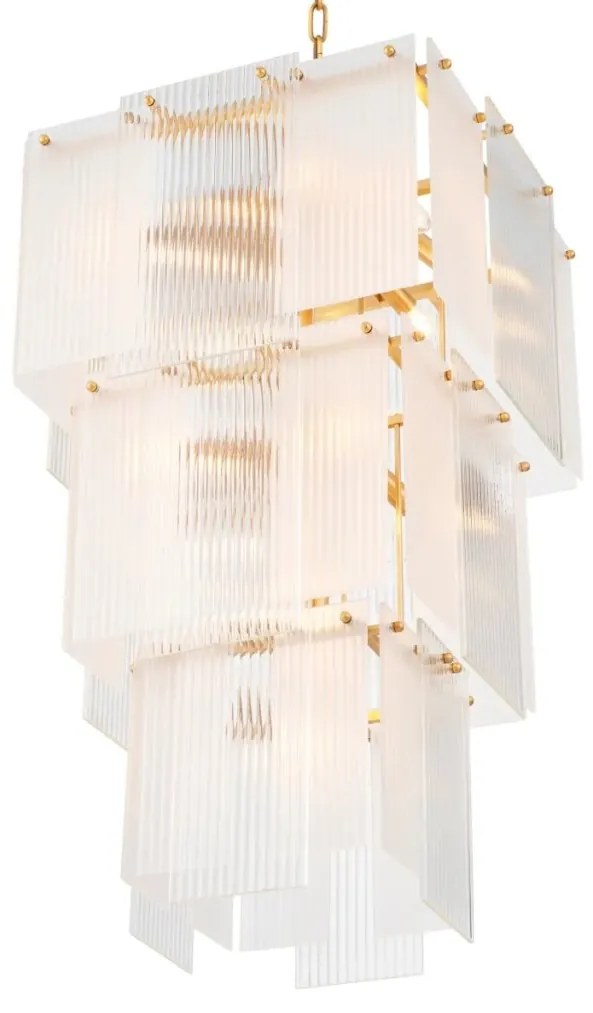 Candelabru design LUX, Sticla, Alama Antic, Giardano