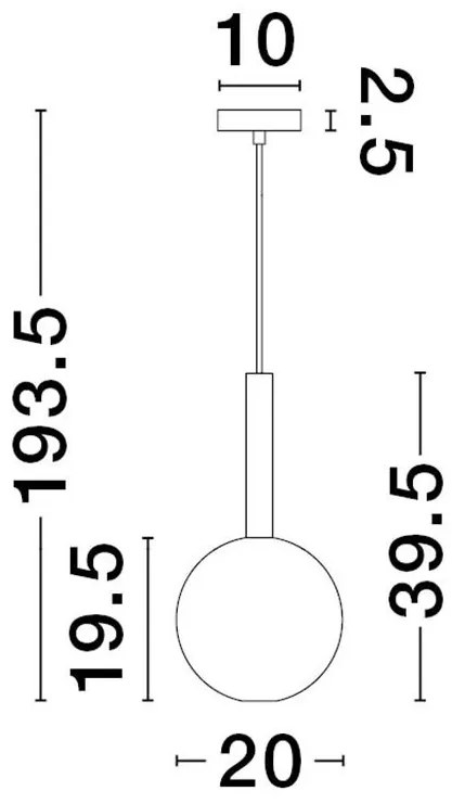 Lustra/Pendul design decorativ modern AMELIA