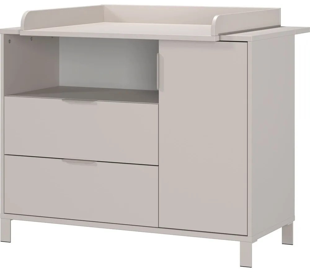 Comodă de copii, crem, cu masă de schimbat 115x102x77 cm Alkmaar – Germania