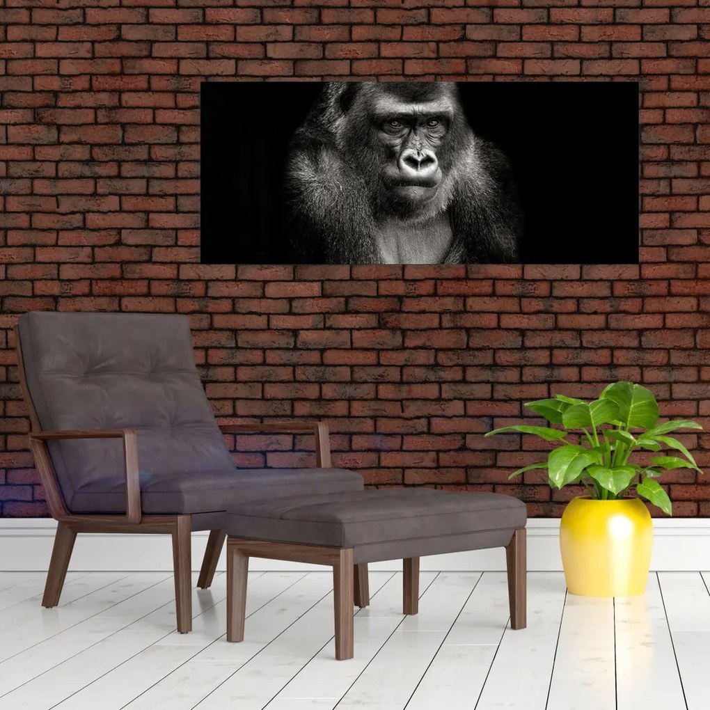 Tablou - Gorila (120x50 cm)