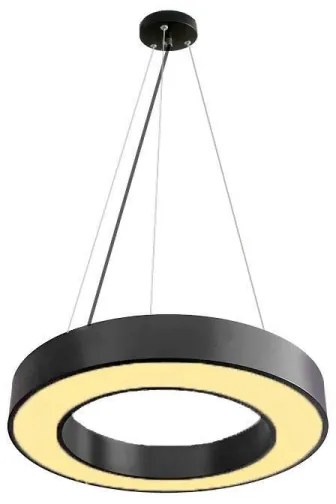 Lustră LED dimabilă pe cablu LED/45W/230V 3000-6500K negru + telecomandă