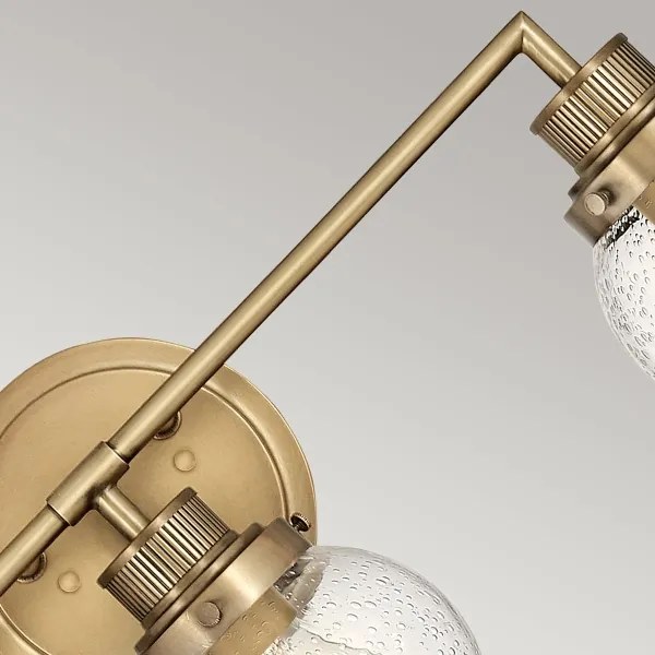 Quintiesse QN-POPPY3-HB-BATH - Aplica de perete pentru baie POPPY 3xE27/60W/230V IP44 aurie
