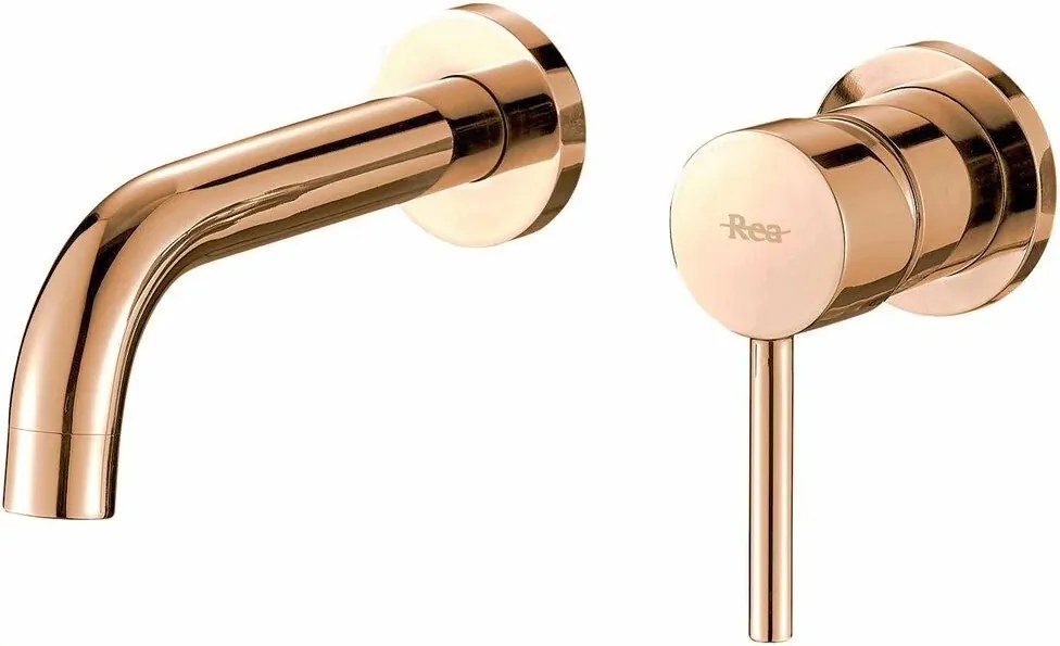 Baterie incastrata rose gold lavoar Rea Lungo corp ingropat inclus