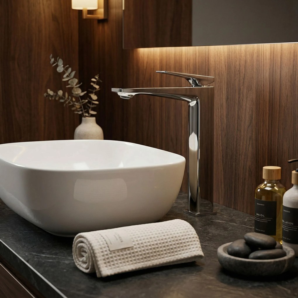 Baterie pentru baie PREMIUM Rea Prime Chrome High