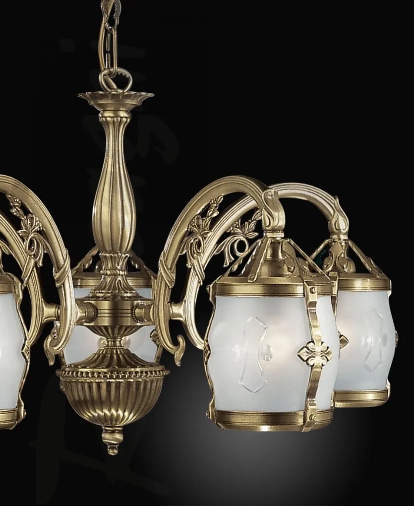 Candelabru clasic cu 5 brate design italian realizat manual 4020