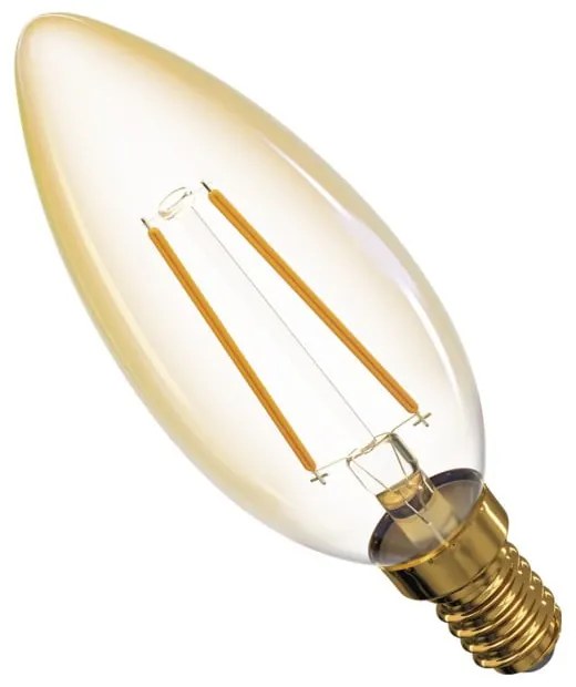 Bec cu LED EMOS Vintage Candle Warm White, 2,1W E14