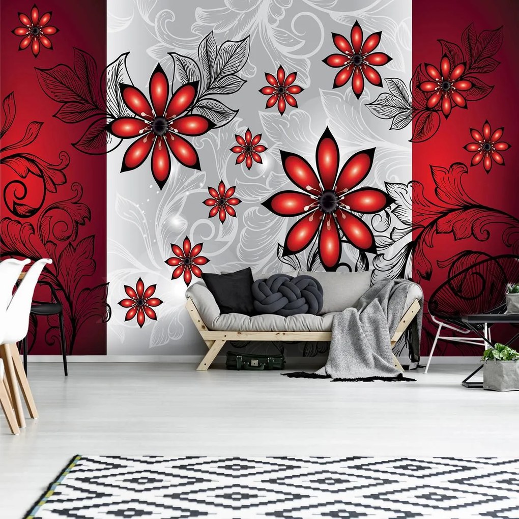 Fototapet - Flori (254x184 cm)