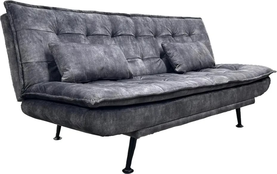 Canapea extensibila, Catifea Gri JAZZ 195cm