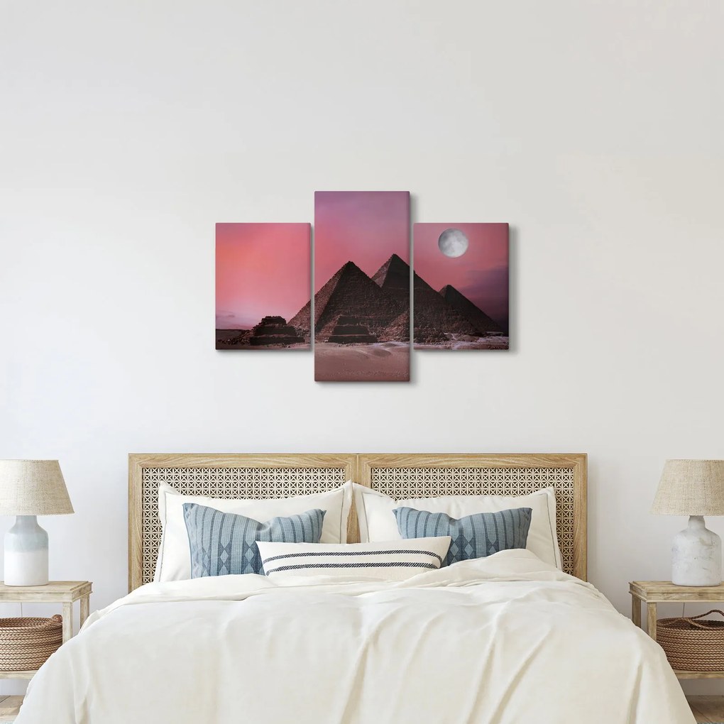 Tablou - Piramidă, Giza, Egipt (90x60 cm)
