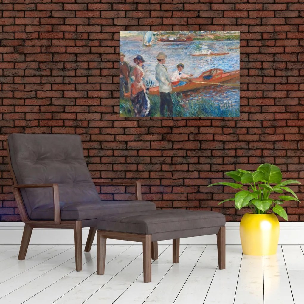 Tablou - Auguste Renoir, Oarsmen at Chatou, reproducere (70x50 cm)