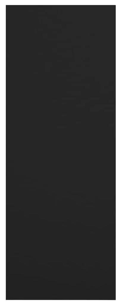 Masa consola, negru, 78x30x80 cm, PAL 1, Negru