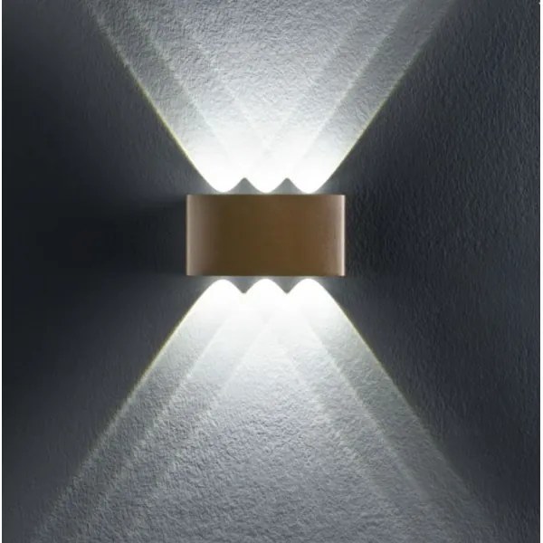 Aplică LED de exterior FABO LED/6W/230V 3000K IP54 gri Redo 90226