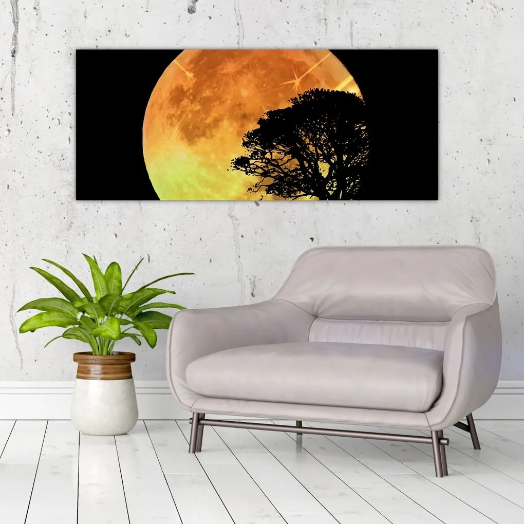 Tablou cu umbre în lumina lunii (120x50 cm), în 40 de alte dimensiuni noi