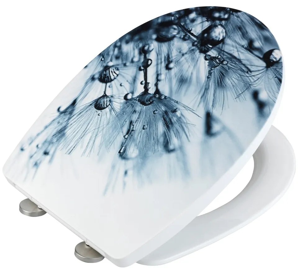 Capac WC 36,5 x 45 cm Easy-Close (cu închidere automată) Sereno – Wenko