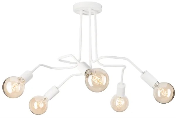 Lustră aplicată MATYLDA 5xE27/60W/230V alb