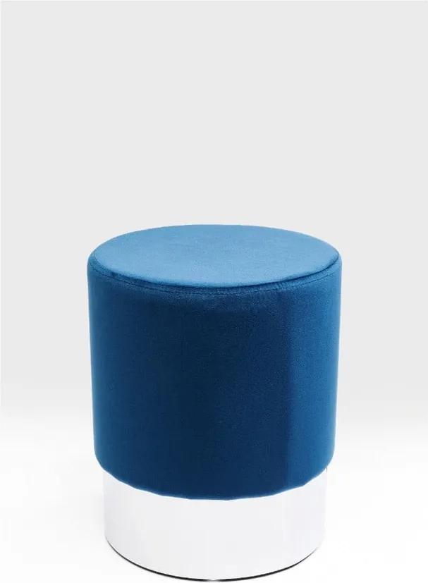 Scaun Kare Design Cherry, ∅ 35 cm, albastru