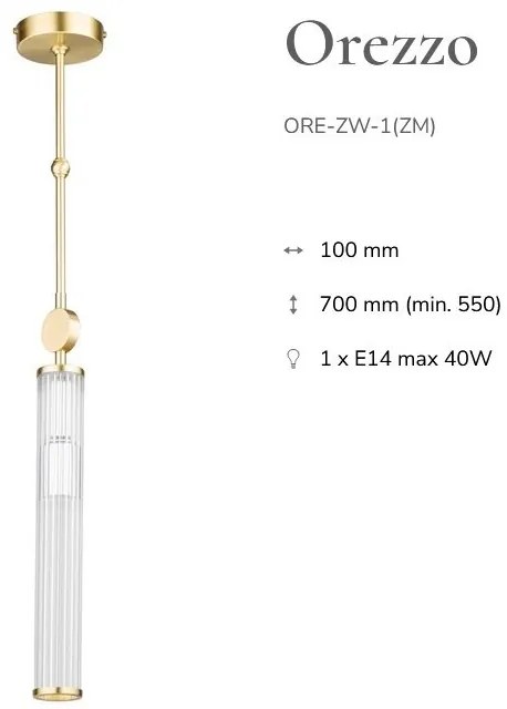 Pendul, Lustra suspendata design LUX realizat manual OREZZO