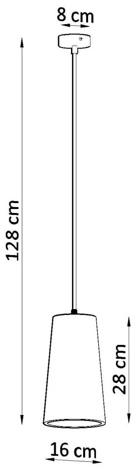 Plafonieră din ceramică Sollux Armica, alb