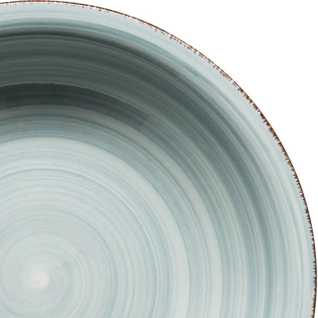 Mäser Set of 6 deep plates Bel Tempo 21.5 cm, light blue