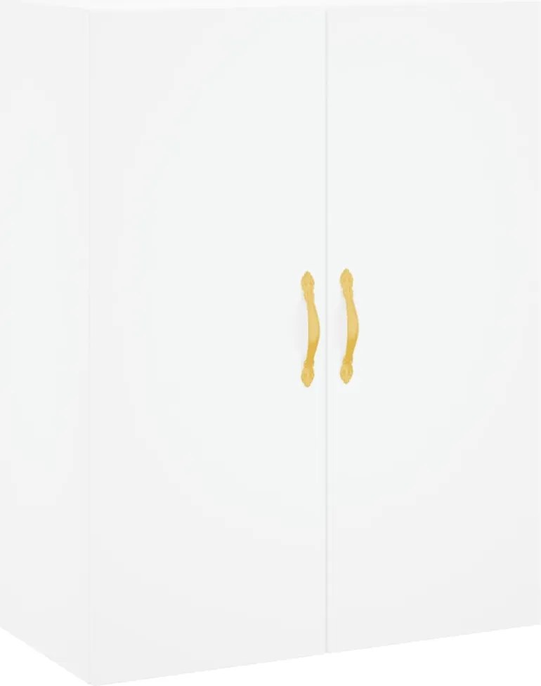 vidaXL Dulap cu montaj pe perete, alb, 69,5x34x90 cm