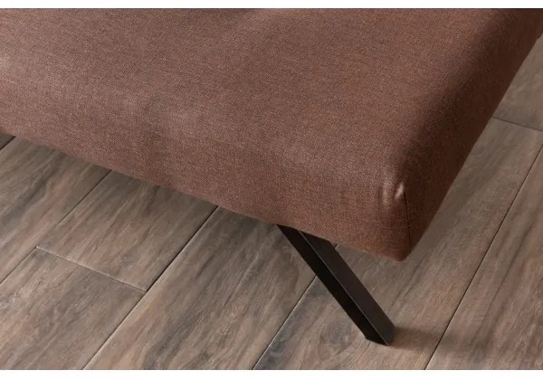 Canapea LOKO cu două locuri, maro