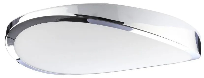 Lustra aplicata design modern 48cm Circulo Top White