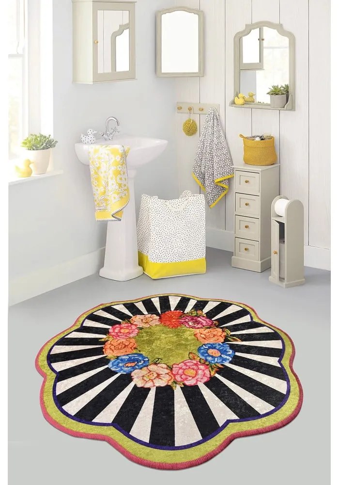 Covoraș de baie ø 100 cm Loan – Foutastic