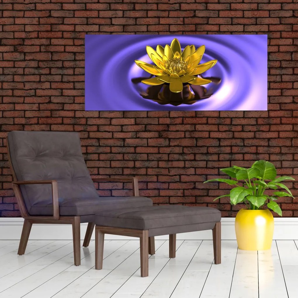 Tablou - Lotus (120x50 cm)