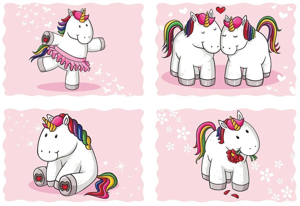 Fototapet - Unicorn (254x184 cm)