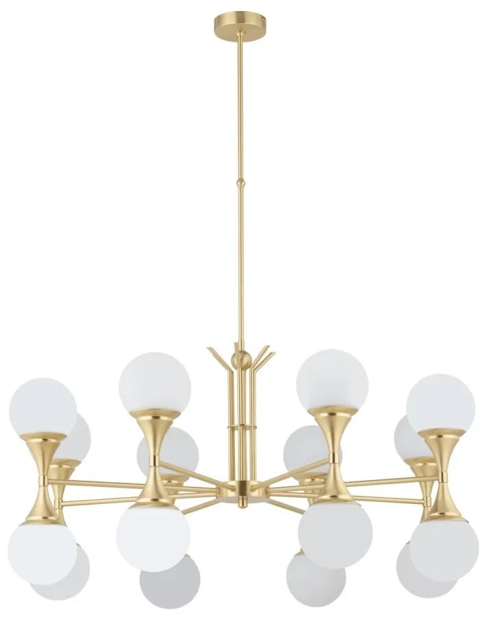 Candelabru 8 brate design LUX realizat manual BARI