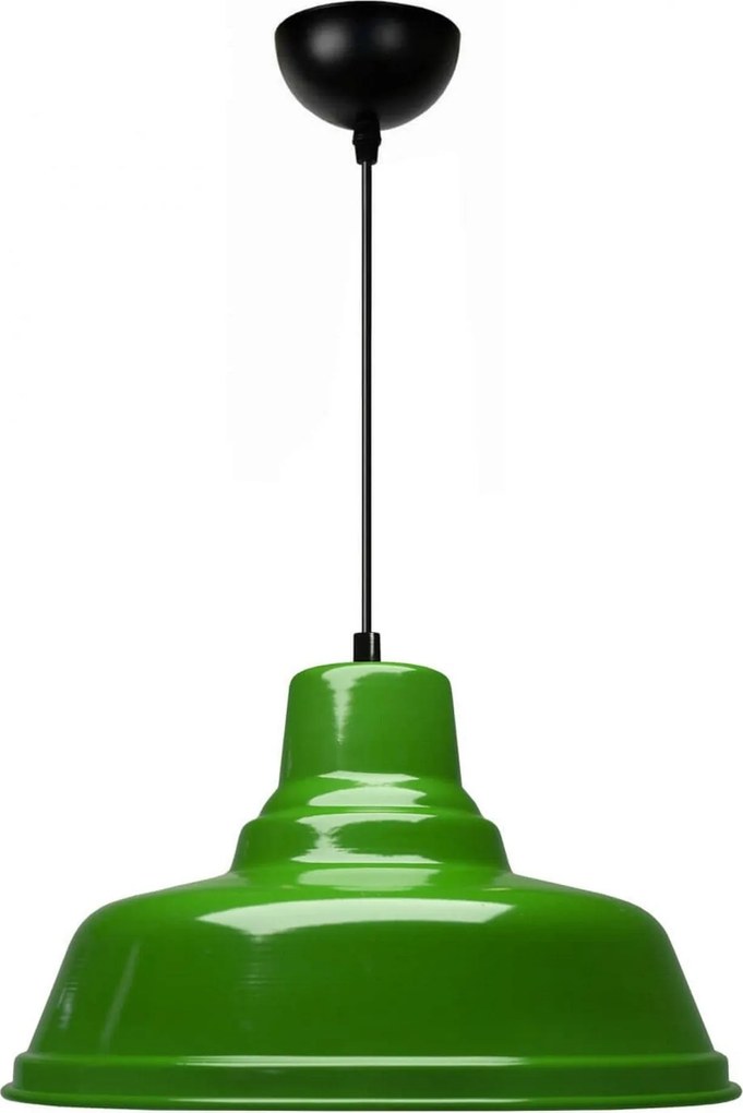 Lustra AYD-3708, verde, metal, 31x100 cm