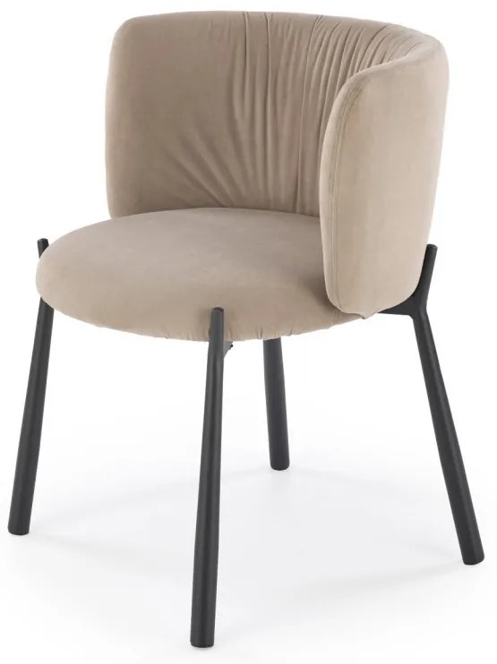 Scaun K531 velvet bej