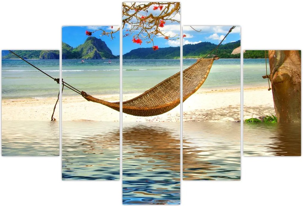 Tablou - Relax la plajă (150x105 cm)