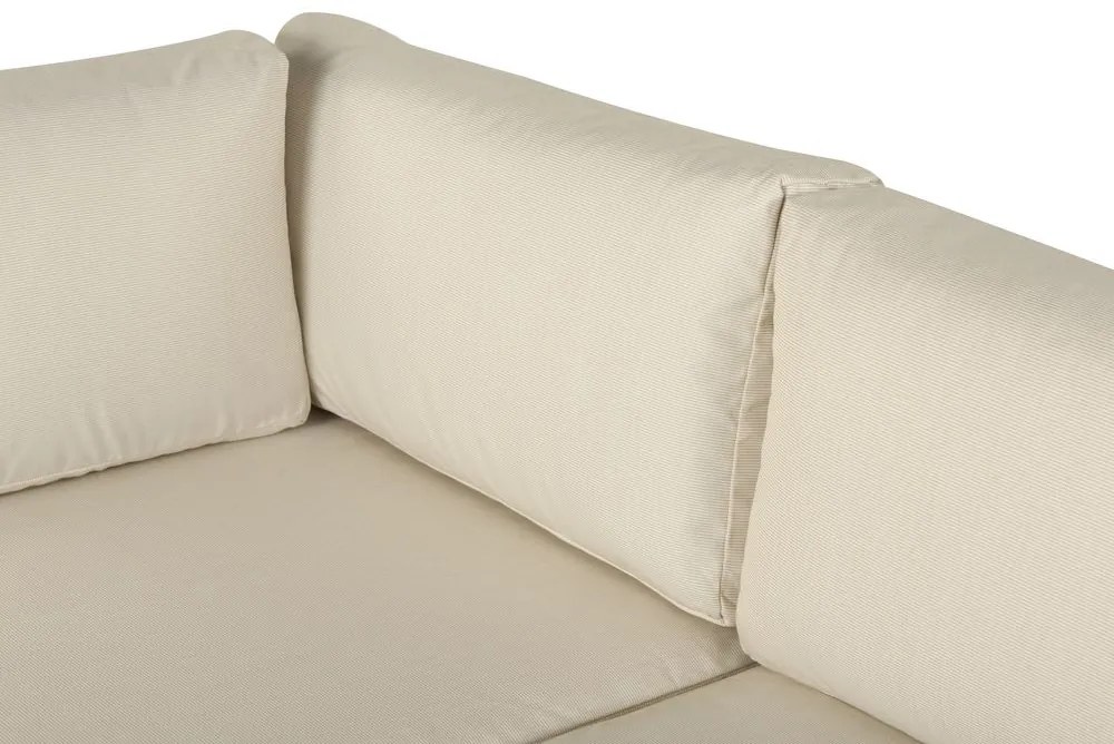 Set mobilier de grădină Mesza (Alb + bej). 1081373